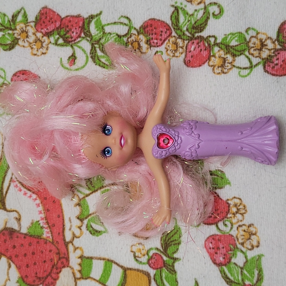 Vintage Secret Beauties Pink Chiffon Doll